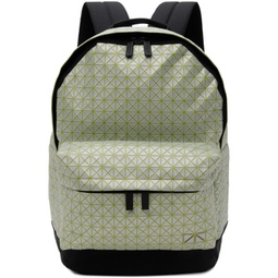 Green & Silver Daypack Reflector Backpack 241730M166000