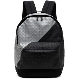 Black & Gray Daypack Backpack 241730M166010