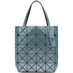 Blue Lucent Boxy Tote 241730M172082