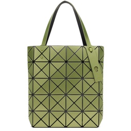 Green Lucent Boxy Tote 241730M172083