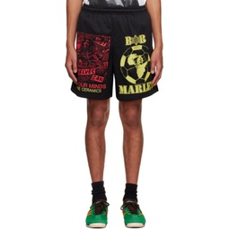 Black Free Our Minds Shorts 241745M193005