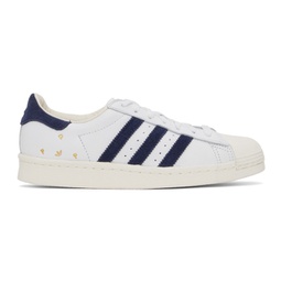 White & Navy Pop Trading Company Edition Superstar ADV Sneakers 241751F128019