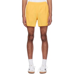Yellow Sprinter Shorts 241751M193003