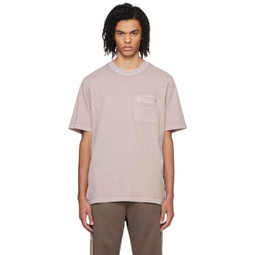 Purple Pocket T-Shirt 241751M213009