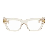 Transparent Square Glasses 241798F004002
