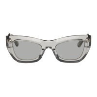Gray Cat-Eye Sunglasses 241798F005021