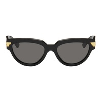 Black Cat-Eye Sunglasses 241798F005035