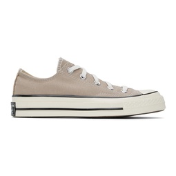 Taupe Chuck 70 Vintage Canvas Sneakers 241799F128034