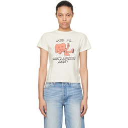 Off-White Love Is Whats Happening, Baby! T-Shirt 241800F110009