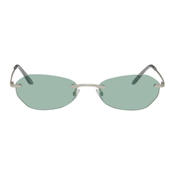 Silver Adorable Sunglasses 241803M134010