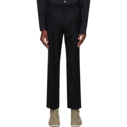 Black Borrowed Chino Trousers 241803M191004