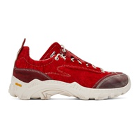Red Gabe Sneakers 241803M237005