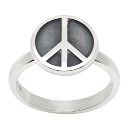 Silver Peace Ring 241821F024000