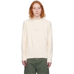 Off-White Embroidered Sweater 241828M201032