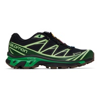 Black & Green XT-6 GTX Sneakers 241837F128089