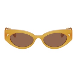 Orange Azalea Sunglasses 241845F005005