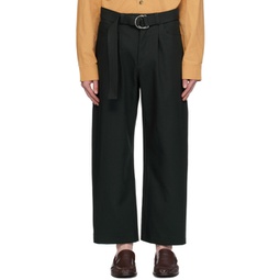 Black Ferre Trousers 241845M191002