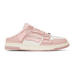 Pink & Off-White Skel-Top Sneakers 241886F128011