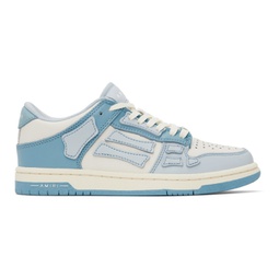 Blue & Off-White Skel-Top Sneakers 241886F128016