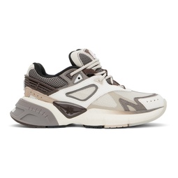 Brown & Off-White MA Runner Sneakers 241886F128024