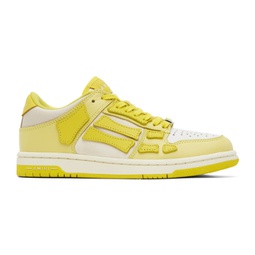 Yellow Skel Top Low Sneakers 241886F128038