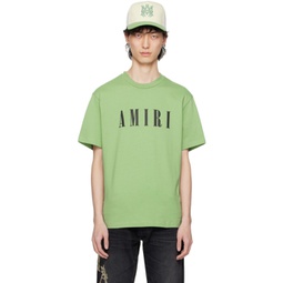 Green Bonded T-Shirt 241886M213070