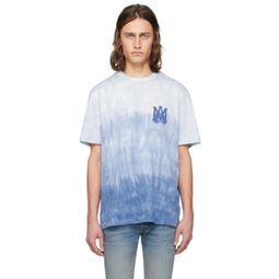 Blue Dip Dye T-Shirt 241886M213074