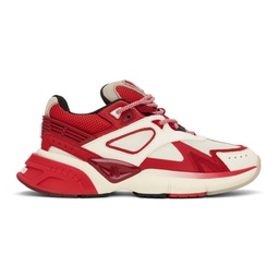 Red & Off-White MA Runner Sneakers 241886M237003