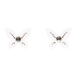 Transparent Farfalla Earrings 241901F022006