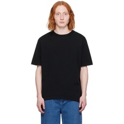 Black Lightweight T-Shirt 241909M213001