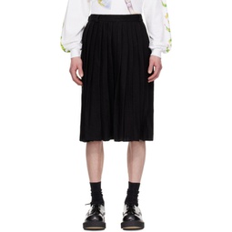 Black Xtreme Midi Skirt 241927M193003
