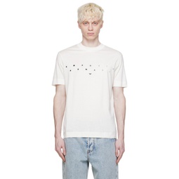 Off-White Embroidered T-Shirt 241951M213010