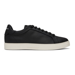 Black Supple Leather Sneakers 241951M237000