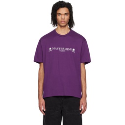 Purple 3D Skull T-Shirt 241968M213005