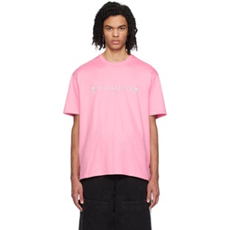 Pink 3D Skull T-Shirt 241968M213007