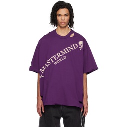 Purple Damaged T-Shirt 241968M213022