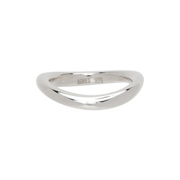 Silver Medium Astrid Ring 221026F024001