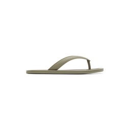 Gray Tabi Flat Sandals 221168F124004