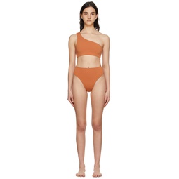 Orange Perlin Bikini 221207F105019