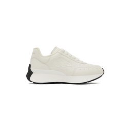 White Sprint Runner Sneakers 221259F128093