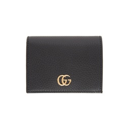 Black Small GG Marmont Card Case Wallet 221451F040002