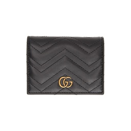 Black Small GG Marmont Wallet 221451F040012