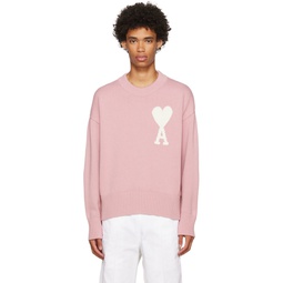 Pink Ami De Cœur Sweater 221482M201011