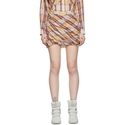 Yellow Birdy Mini Skirt 221599F090011