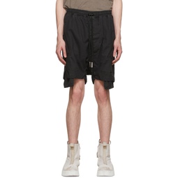 Grey Cotton Shorts 221616M193001