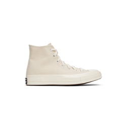 Off White Chuck 70 Canvas Hi Sneakers 221799M236042
