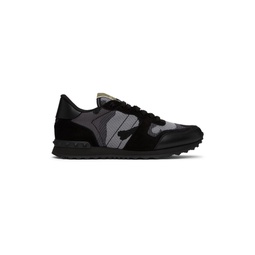 Black   Grey Rockrunner Sneakers 221807M237003