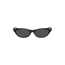 Black Retro Sunglasses 222011M134018