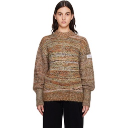 Multicolor Marled Sweater 222039F099008