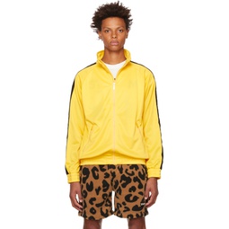Yellow Mean Streets Sweater 222068M202024